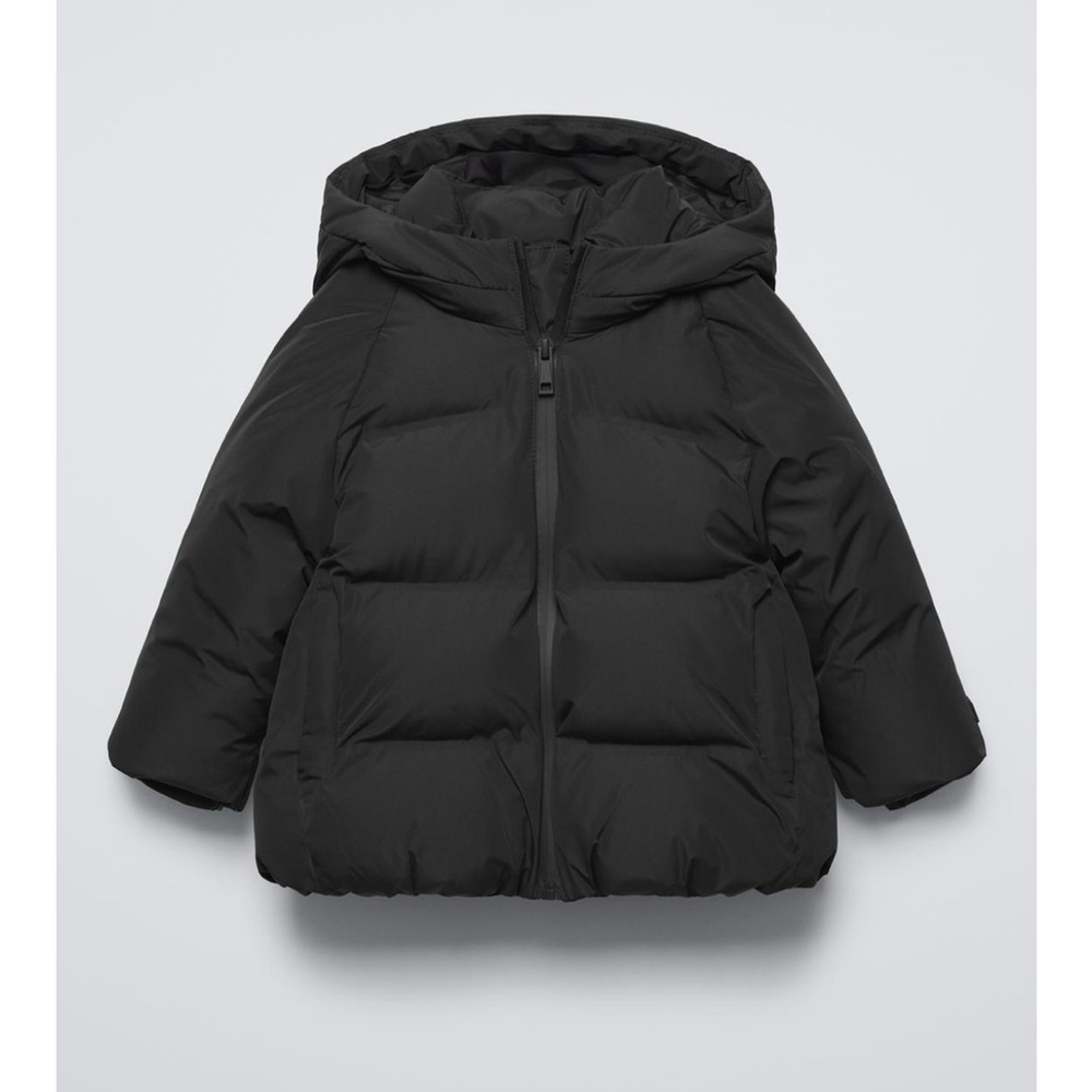 Zara Boys Black Down Jacket